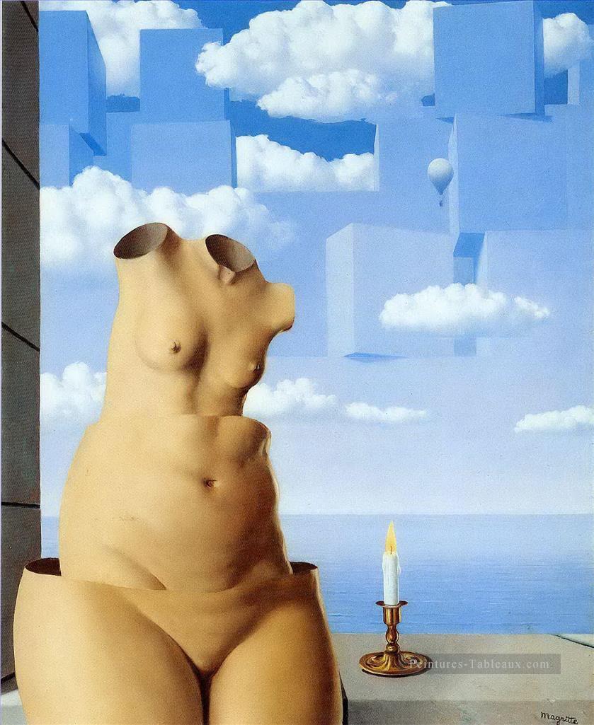 壮大な妄想 1948年 ルネ・マグリット油絵